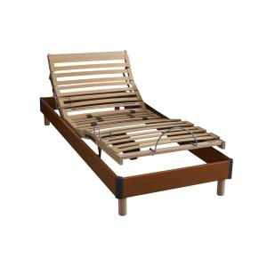 Sommier relaxation avec réglage fermeté au niveau lombaire…