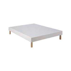 Sommier tapissier 15 cm blanc 140 x 190 cm