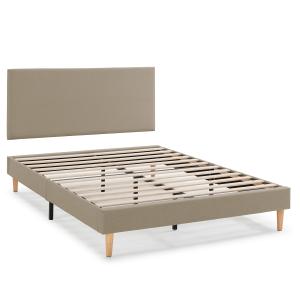 Sommier   tête de lit 160x200 cm Beige, hauteur 30 cm