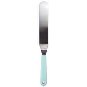 Spatule coudée en inox