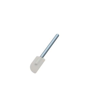 Spatule en silicone bleu pastel