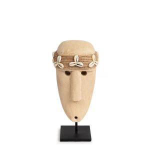 Statuette en grès naturel H19 cm