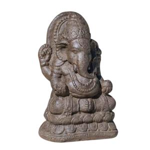 Statuette Ganesh brun H38cm