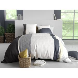 STATUS - Parure housse de couette imprimée 260x240 cm