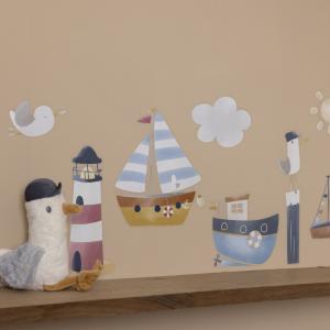 Stickers muraux petits marins 2x42x30cm