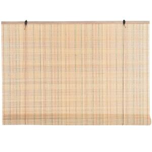 Store enrouleur intérieur en bambou et fils multicolores 12…