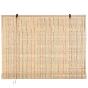 Store enrouleur intérieur en bambou et fils multicolores 90…