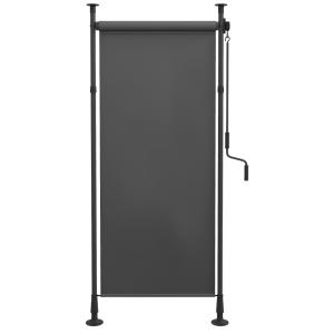 Store extérieur sur pied manuel rétractable polyester gris…