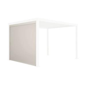 Store latéral 3m pour pergola bioclimatique triomphe beige