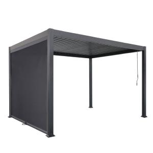 Store pour pergola bioclimatique 3m - Gris foncé