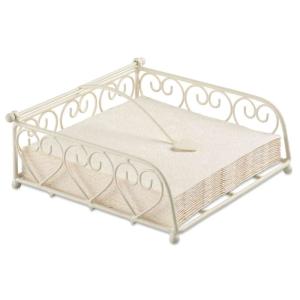 Support à serviettes en papier coeurs