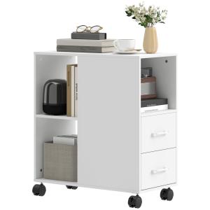 Support d'imprimante avec roulettes panneau de particules b…