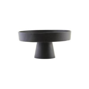 Support de plante en aluminium noir H18