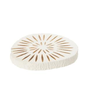 Support en bois blanc 38x34x4 cm