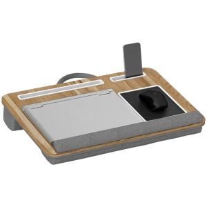 Support ordinateur portable table de lit plateau réglable n…