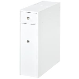 Support papier toilette - porte-papier toilette MDF blanc