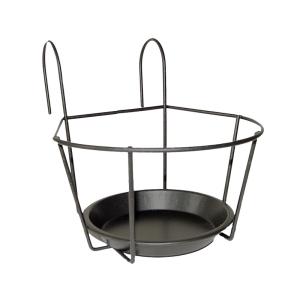 Support pot balcon rond 11 cm