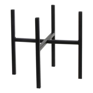 Support pour plantes Ascot Noir Fer H25xB24xL24cm
