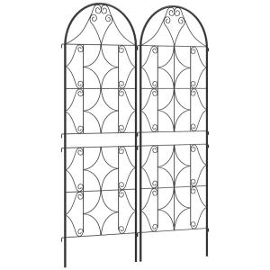 Support pour plantes grimpantes treillis de jardin en métal…
