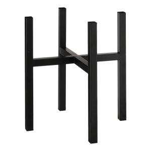 Support pour plantes Noir Fer H39.5xl37.5xL37.5cm