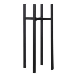 Support pour plantes Noir Fer H71xl34xL34cm