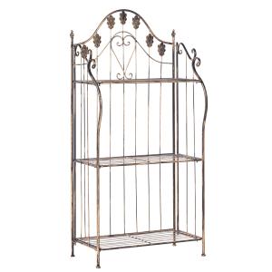 Support pour pot de fleurs d'extérieur métal 59 cm 30 cm no…