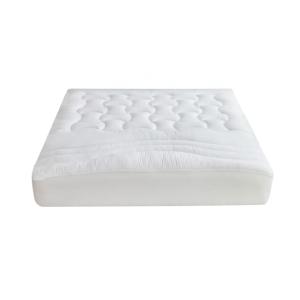 Surmatelas 2en1 imperméable et moelleux 140x190 cm