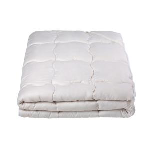 Surmatelas Bio Moelleux en Laine Blanc 140x190 cm