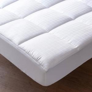 Surmatelas confort 180x200 blanc en coton