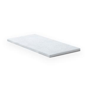 Surmatelas déhoussable duo latex   mémoire de forme 80x200