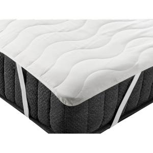 Surmatelas en microfibre blanc 200x160cm