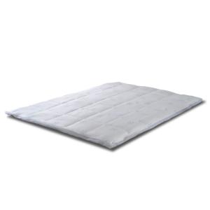Surmatelas été tissu rafraîchissant moelleux 140x190 cm