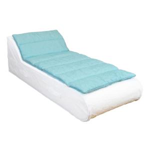 Surmatelas pour bain de soleil 1 place - Bleu ciel