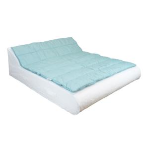 Surmatelas pour bain de soleil 2 places - Bleu ciel