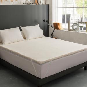 Surmatelas VISCOVEGETAL mousse à mémoire de forme 140x190 c…