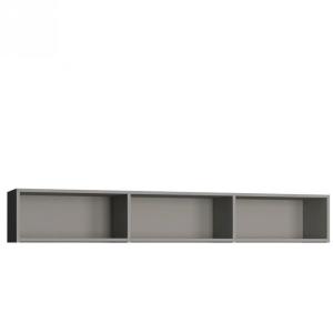 Surmeuble gris mat 211 x 30 x 44 cm
