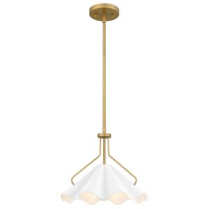 Suspension  1 Lumière Acier