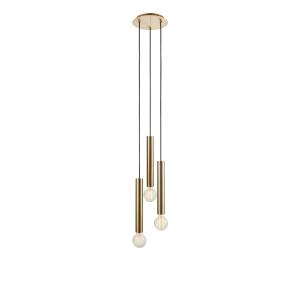 Suspension 3xE27 laiton