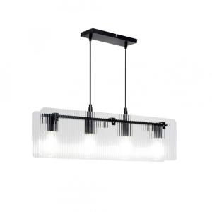 Suspension 4L en verre & métal