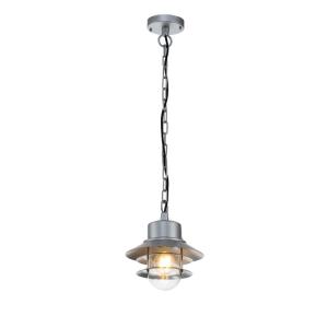 Suspension avec chaîne, inox 304, argent