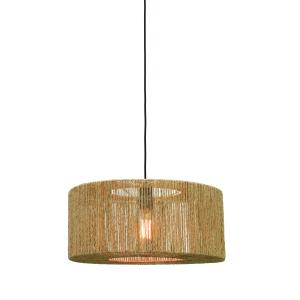 Suspension bambou jute D50cm