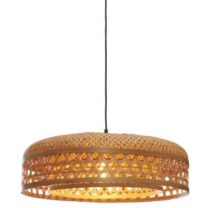 Suspension bambou naturel, h. 18cm