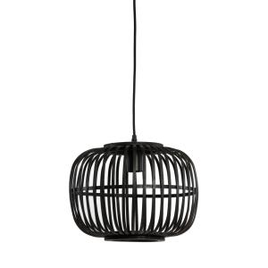 Suspension bambou noir Ø34cm