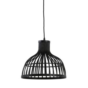 Suspension bambou noir Ø35cm