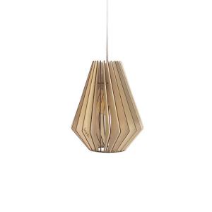 Suspension bois fsc diamètre 21cm bois