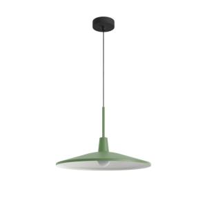 Suspension cuisine métal vert