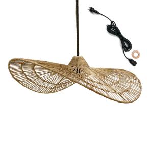 Suspension d'extérieur Corde Beige H14 cm