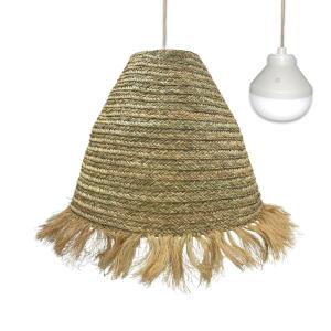 Suspension d'extérieur nomade Jonc de mer Beige D100 cm
