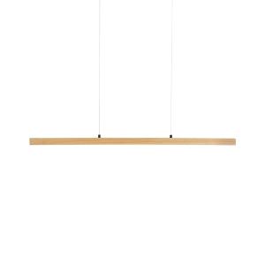 Suspension d’intérieur en bois clair 115 cm