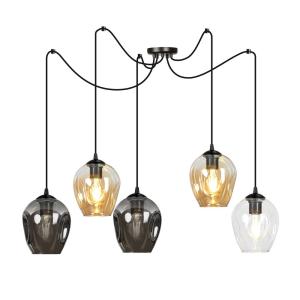 Suspension de style moderne avec 5 câbles mobiles multicolo…
